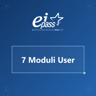 EIPASS 7 Moduli User: certificazione 244€ | Uniscientia